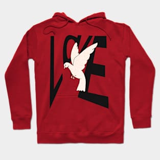 Love with Pigeon Hoodie